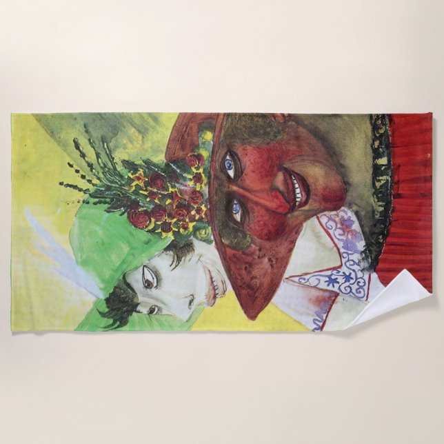 Toalla De Playa Otto Dix, prostitutas (Anverso)