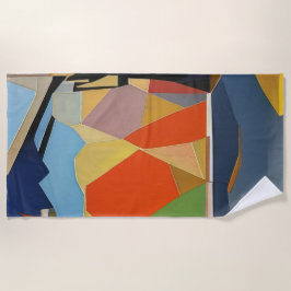 Toalla De Playa Paleta de la Naturaleza, No. 001