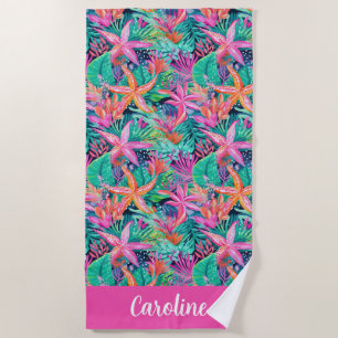 Toalla De Playa Palm Beach Tropical Island Beach Surf Vans
