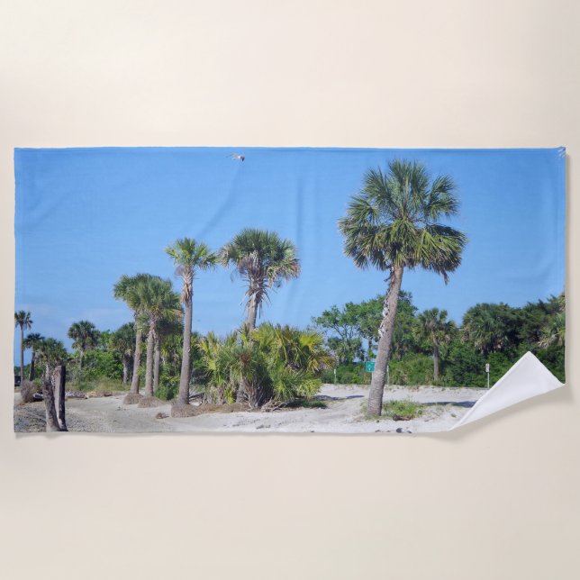 Toalla de playa Palm Trees (Anverso)