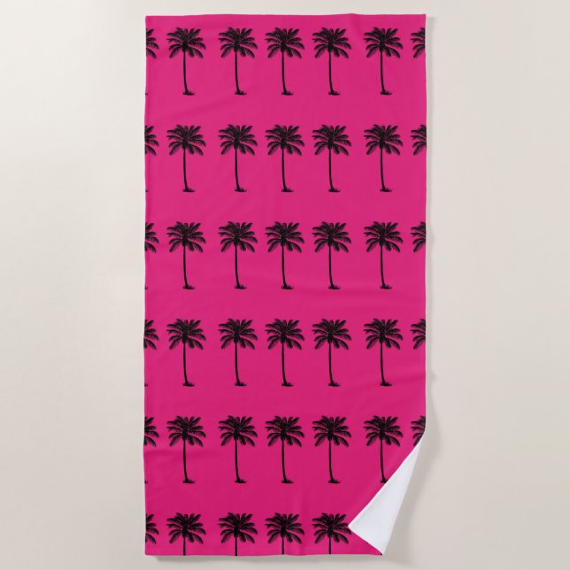 Toalla de playa Palm Trees (Anverso)