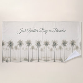 Toalla De Playa Palmeras de Miami