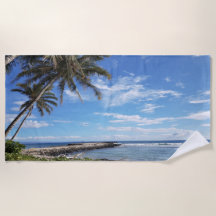 Palmeras de playa de época