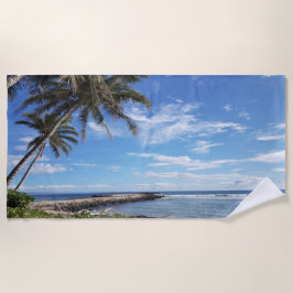 Toalla De Playa Palmeras de playa de época