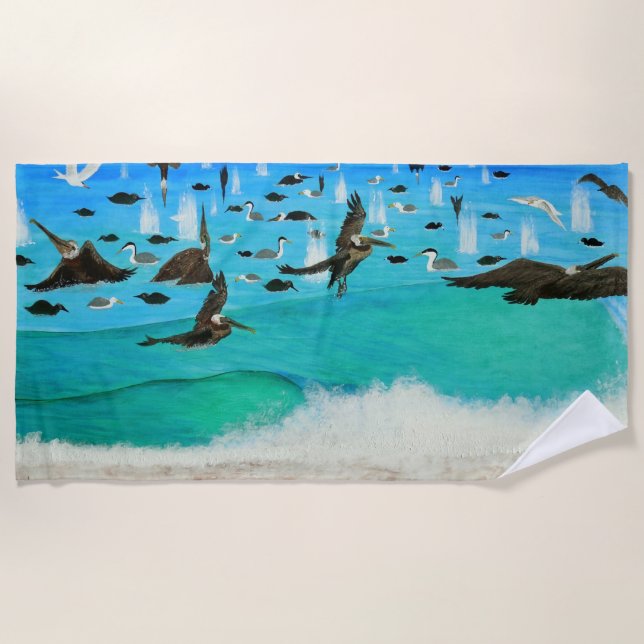 Toalla De Playa Pandemonismo (Anverso)