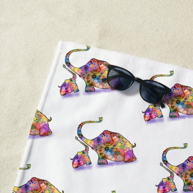 Toalla de playa para bebés y madres (In situ)