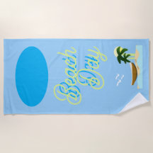 Toalla de playa para día de playa