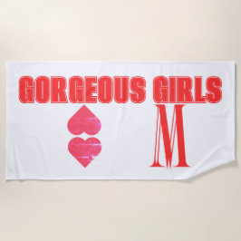 Toalla de playa para mujeres de MM