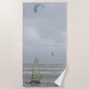 Toalla de playa para practicar esquí náutico y kit