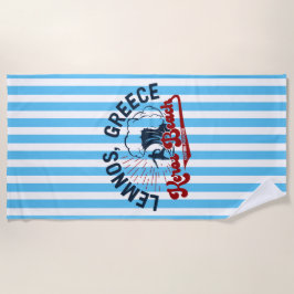 Toalla De Playa Paraíso de Surfing: Keros Beach, Lemnos, Grecia