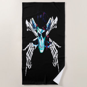 Toalla De Playa Parche de ojos pirata