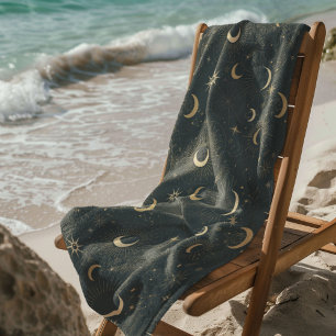 Toalla De Playa Patrón celestial místico sin soldadura