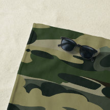 Patrón de camuflaje militar verde