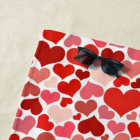Patrón De Corazones, Corazones Rojos, Amor
