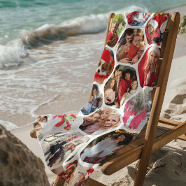 Toalla De Playa Patrón de hexágono moderno y simple de varios Coll