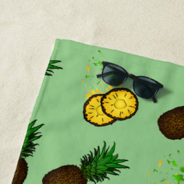 Toalla De Playa Patrón de piña