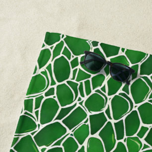 Toalla De Playa Patrón de trama de tortuga