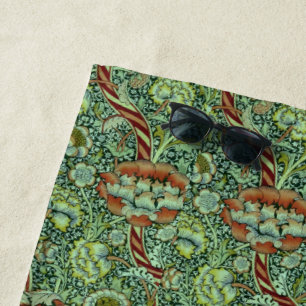 Toalla De Playa Patrón de William Morris Wandle