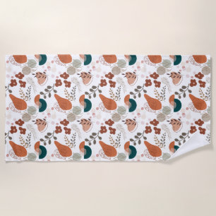 Toalla De Playa Patrón estético A10 de BOHO