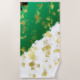 Toalla De Playa patrón, metalizado, diseño, textura, forma, cuadra