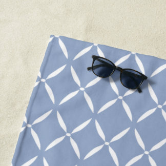Toalla De Playa Patrón Preppy Moderno