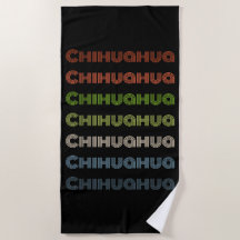 Patrón retro chihuahua