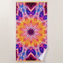 Patrón vibrante arte de poder