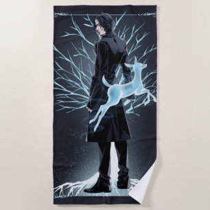 Toalla De Playa Patrono de Doe de Anime Severus Snape