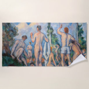 Toalla De Playa Paul Cezanne - Bathers