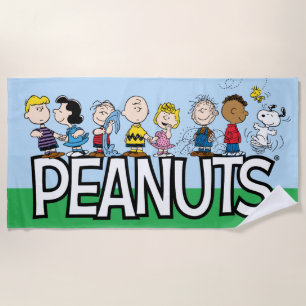 Toalla De Playa Peanuts Gang Group Lineup