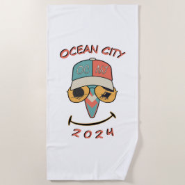 Toalla De Playa Personalizable Ocean City 2024
