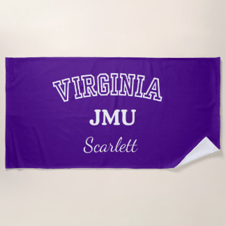 Toalla de playa personalizada de la Universidad Ja