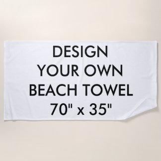 Toalla de playa personalizada personalizado