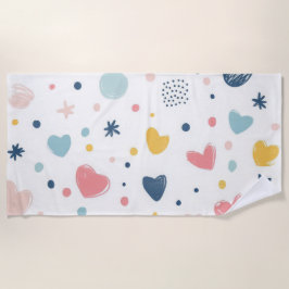 Toalla De Playa Personalizado bonito Sky