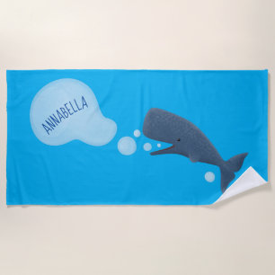 Toalla De Playa Personalizado de burbujas de esperma de esperma