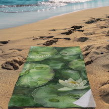 Personalizado Tranquilo Watercolor Pond | Regalo d