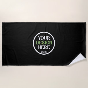 Toalla De Playa personalizado, único, elegante y minimalista
