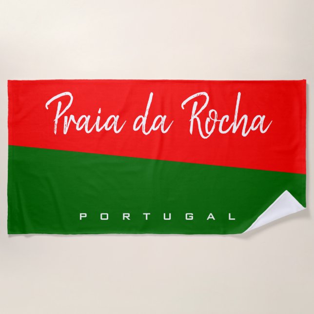Toalla De Playa Personalizar Portugal (Anverso)