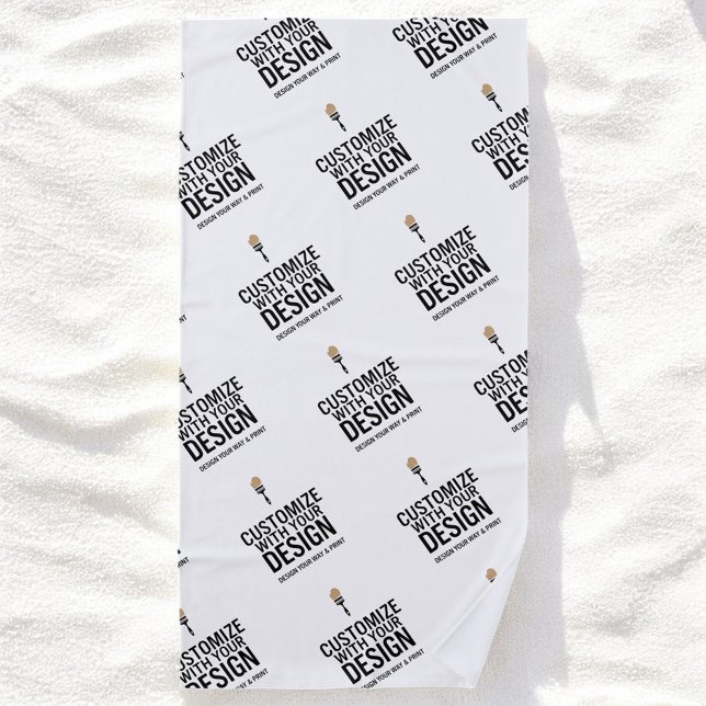 Toalla De Playa Personalized Company Branded Custom Minimalist  (Subido por el creador)