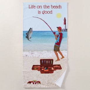 Toalla De Playa Pesca de resaca