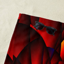 Petalo azul negro rojo