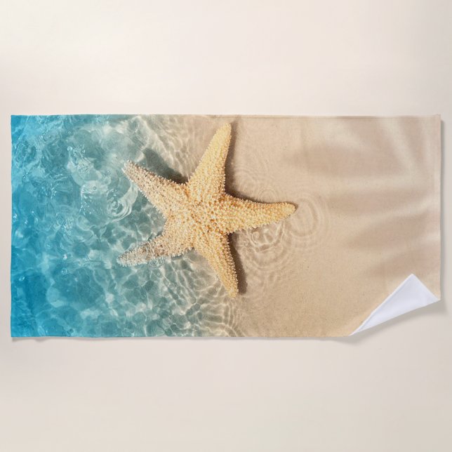 Toalla De Playa Pez estrella (Anverso)