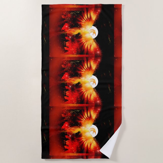 Toalla De Playa Phoenix Rising Towel (Anverso)