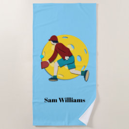 Toalla De Playa Pickle Ball