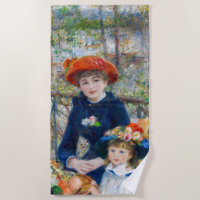 Pierre-Auguste Renoir - Dos hermanas en la terraza