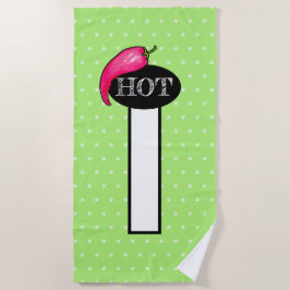 Toalla De Playa Pimienta de chile