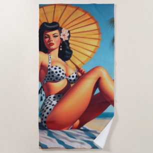 Toalla De Playa Pin Beach Summer Classic