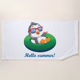 Toalla De Playa Pingüino en Croacia