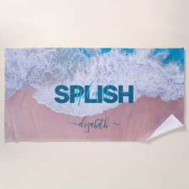 Toalla De Playa Pink Beach Bermuda