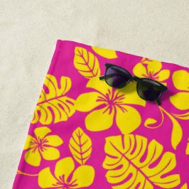 TOALLA DE PLAYA PINK BIKINI (ROPA CALIENTE/AMARILLO)